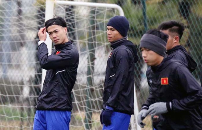 HLV Park Hang-seo cho U23 Việt Nam xả trại